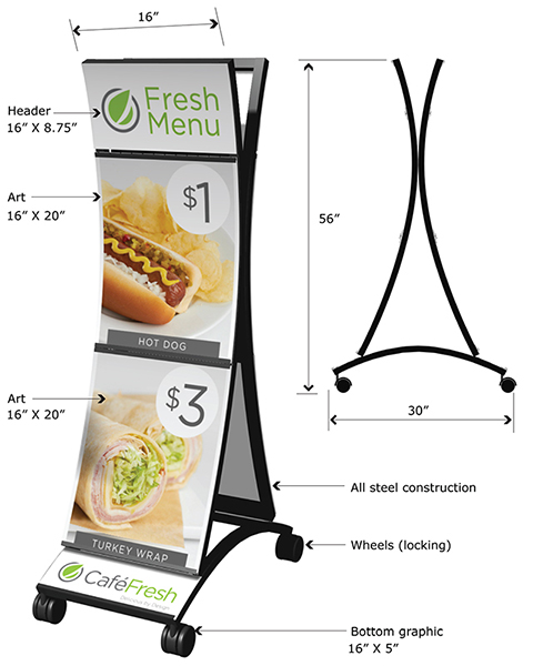 Rolling Kiosk