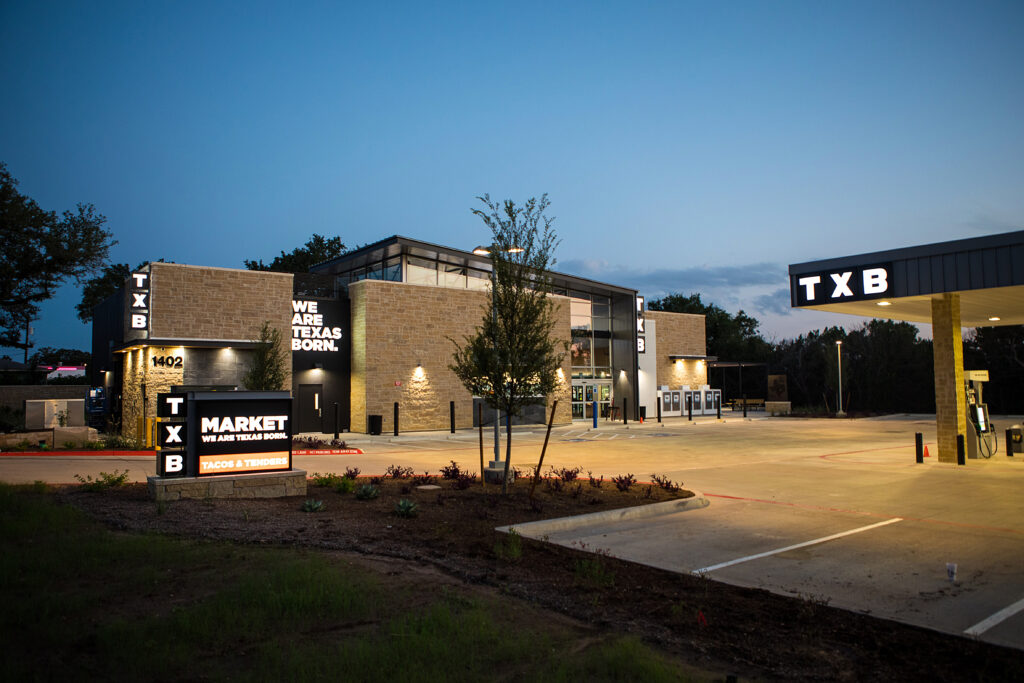 TXB store exterior