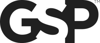GSP logo black and white