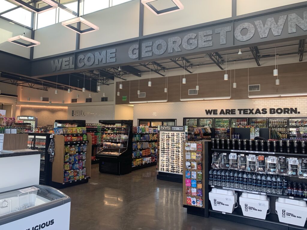 TXB store interior