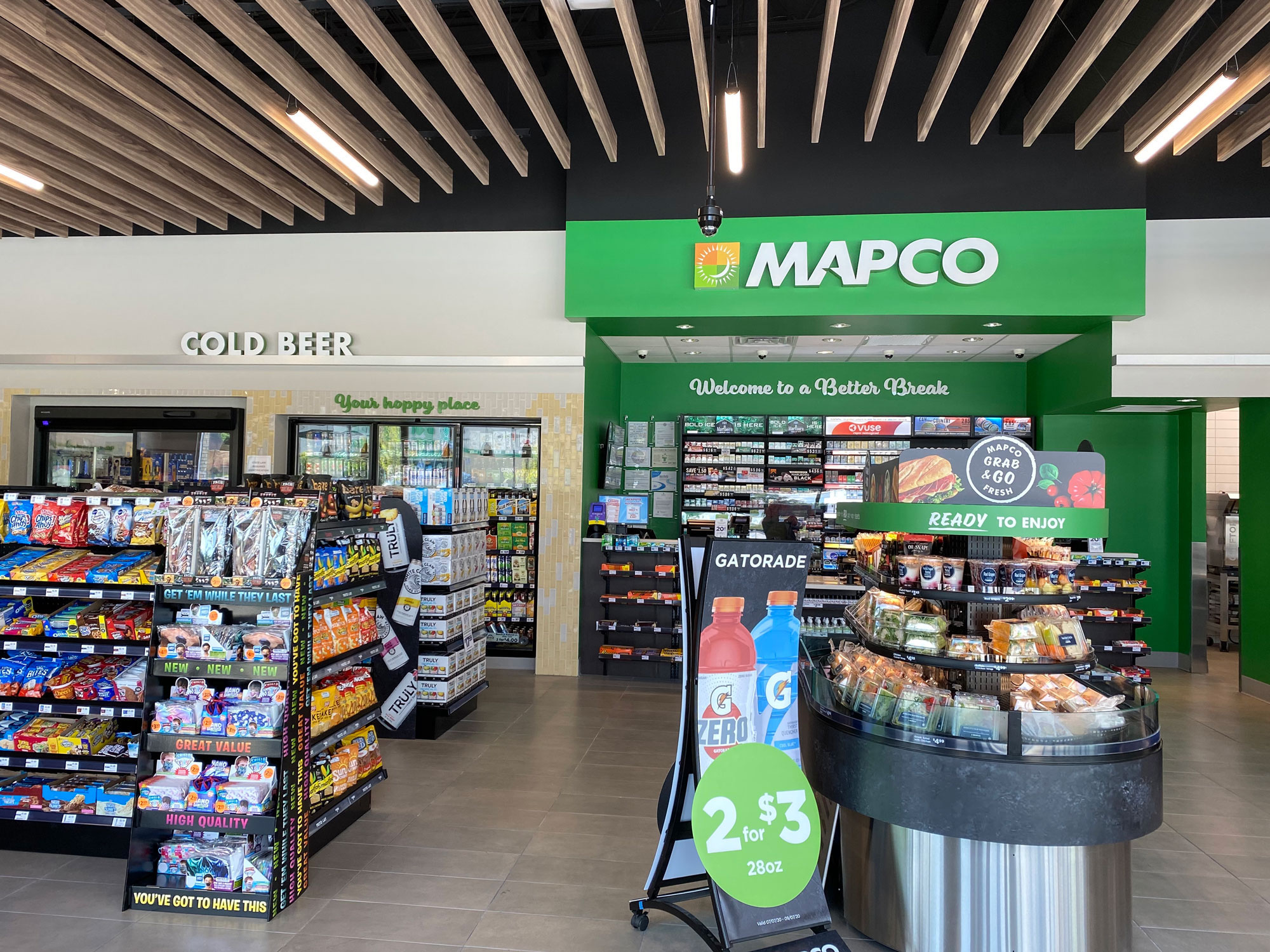 MAPCO store interior