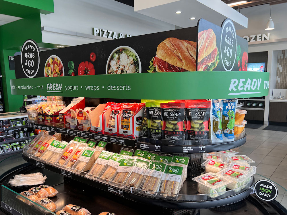 MAPCO grab and go foods