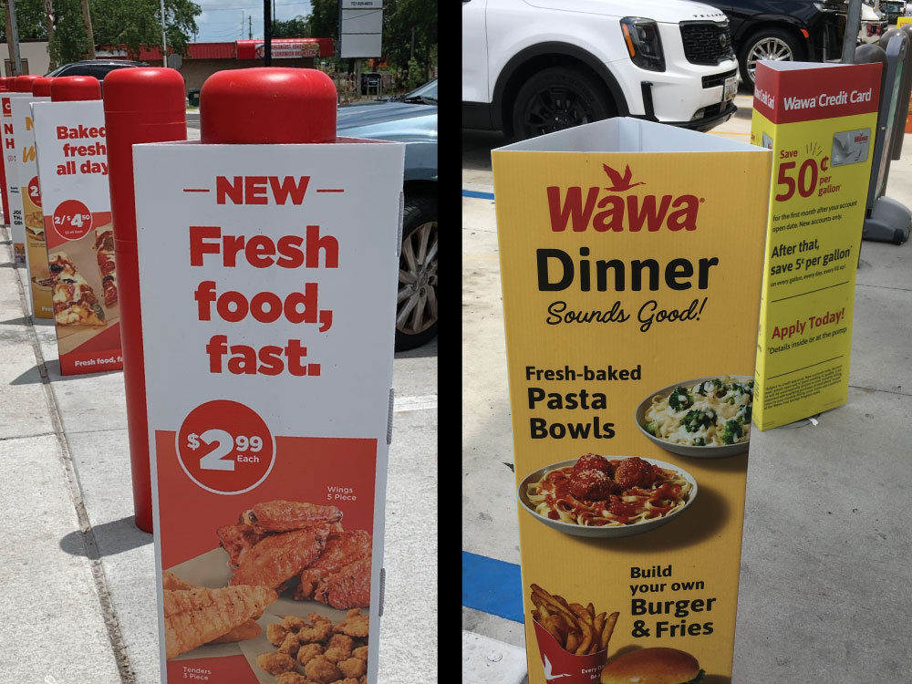 Circle K Wawa exterior signage