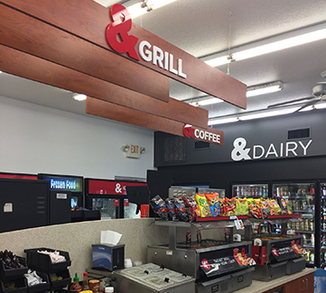 Kum & Go store interior