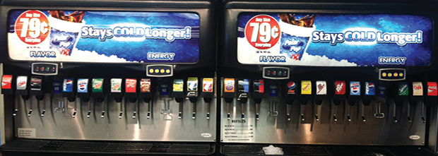 Circle K fountain soda