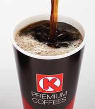 Circle K coffee cup