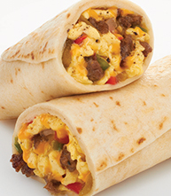 burrito food photography