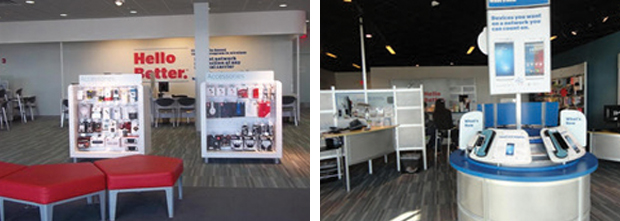 U.S Cellular store interior