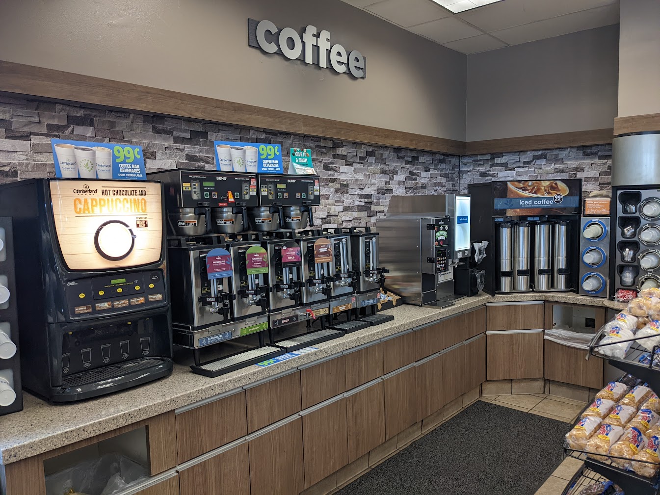 Cumberland Farms coffee bar rebrand