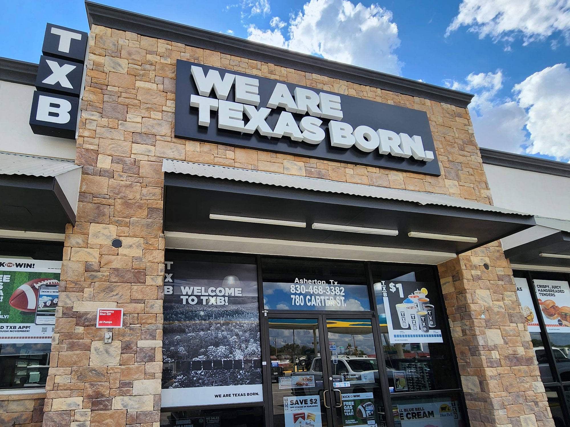 TXB store exterior