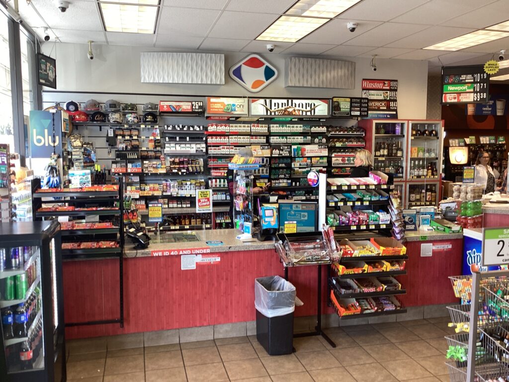 Quik Stop store interior