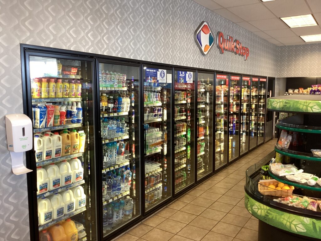 Quik Stop store interior