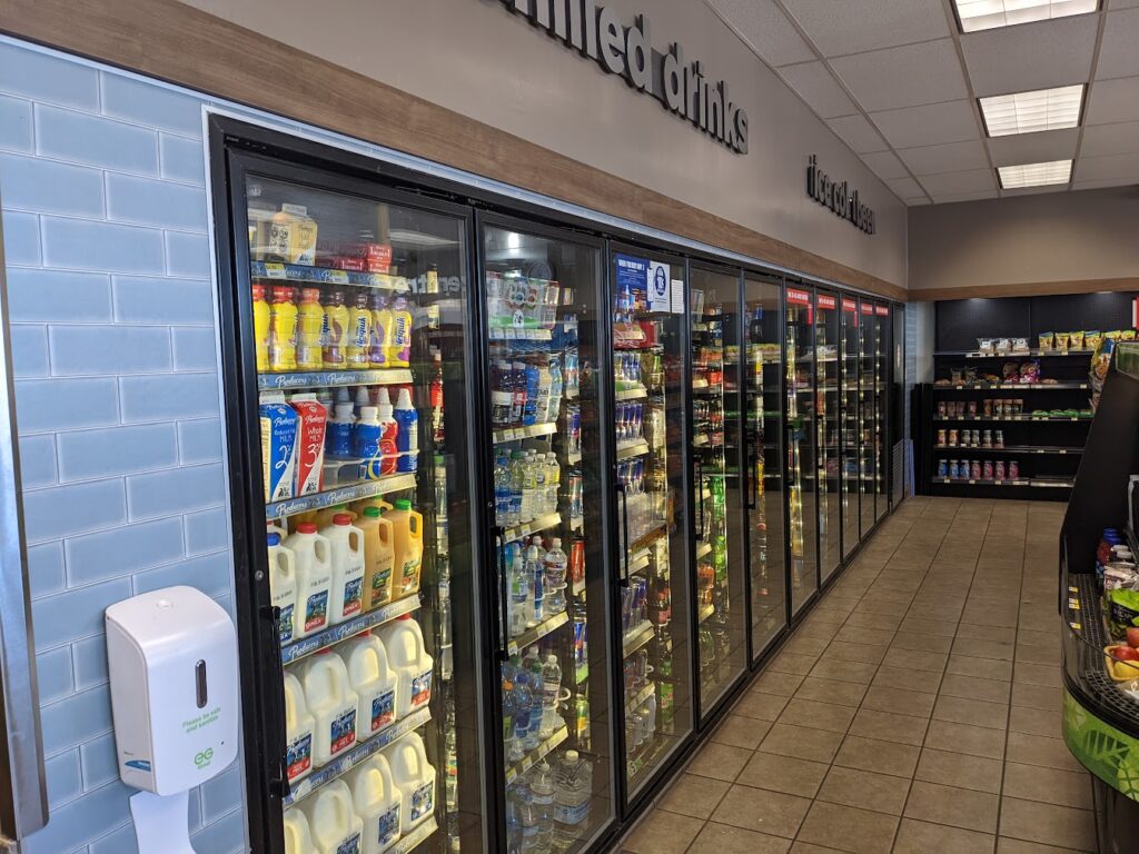 Cumberland Farms store interior rebrand