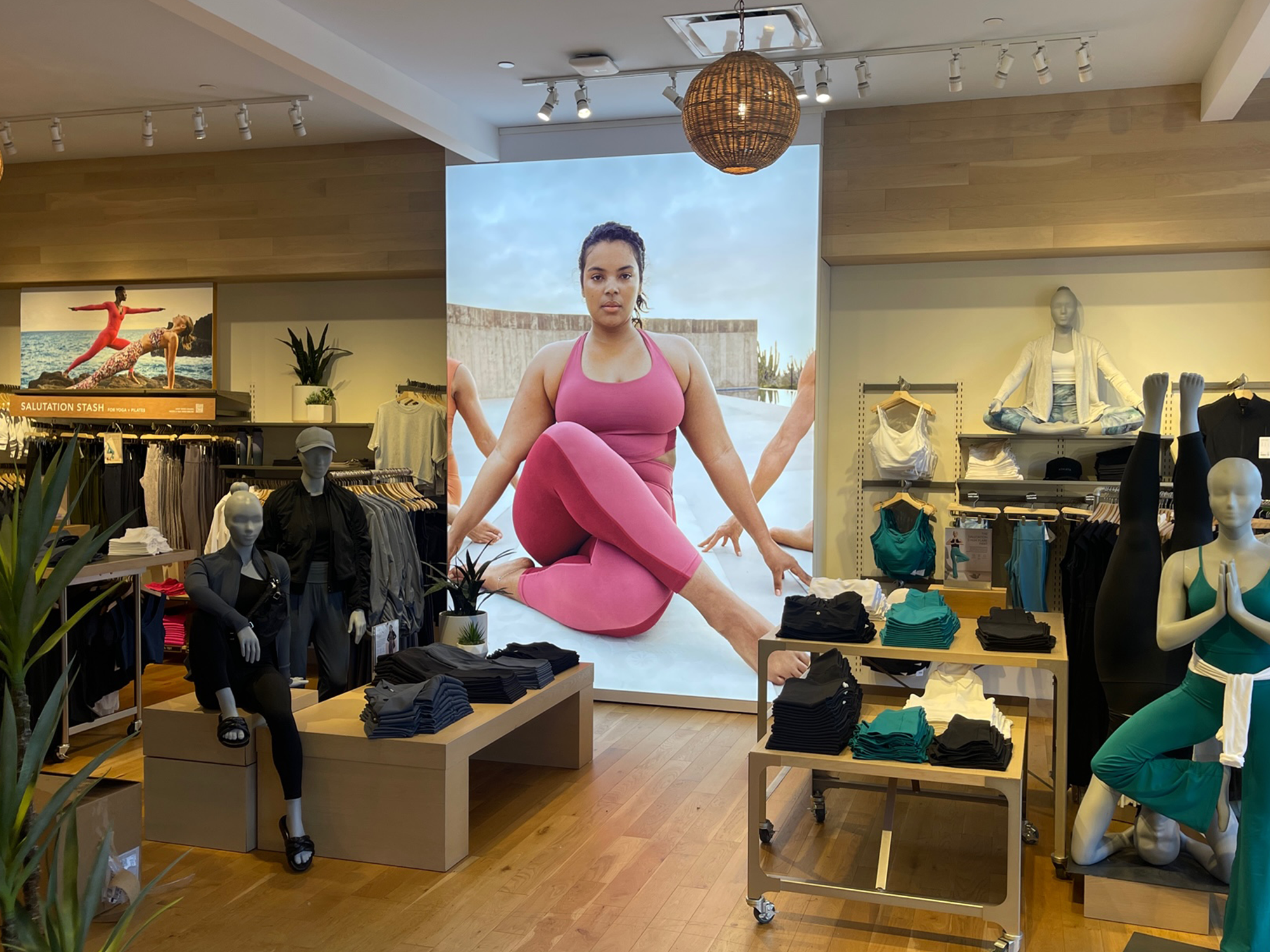 Athleta and GSP Reclaimed Graphics