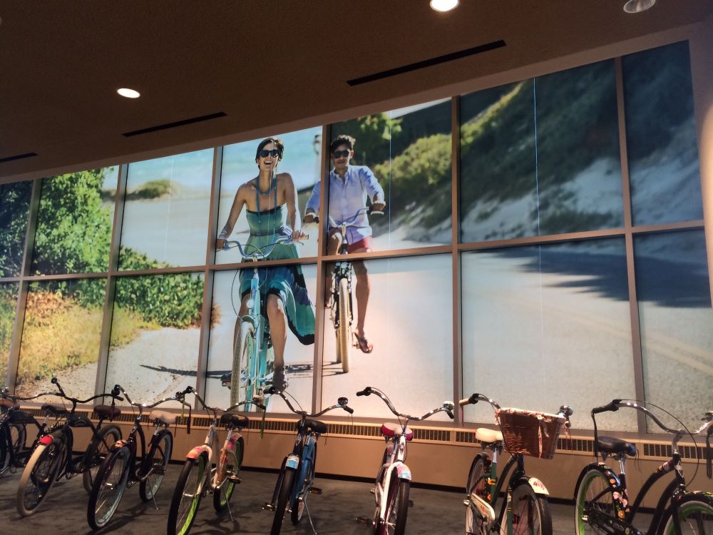 Giant Bicycles store interior