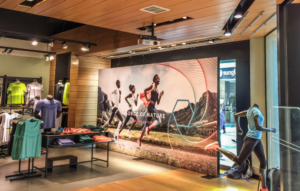 Ladies Foot Locker store interior