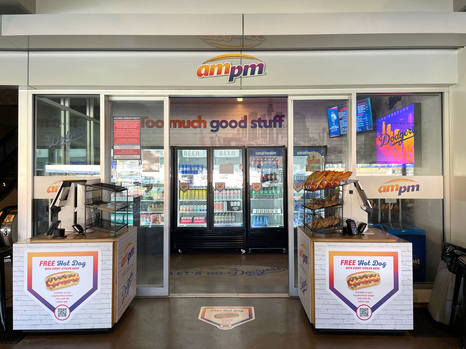 GSP and ampm Update Dodgers Stadium Stores