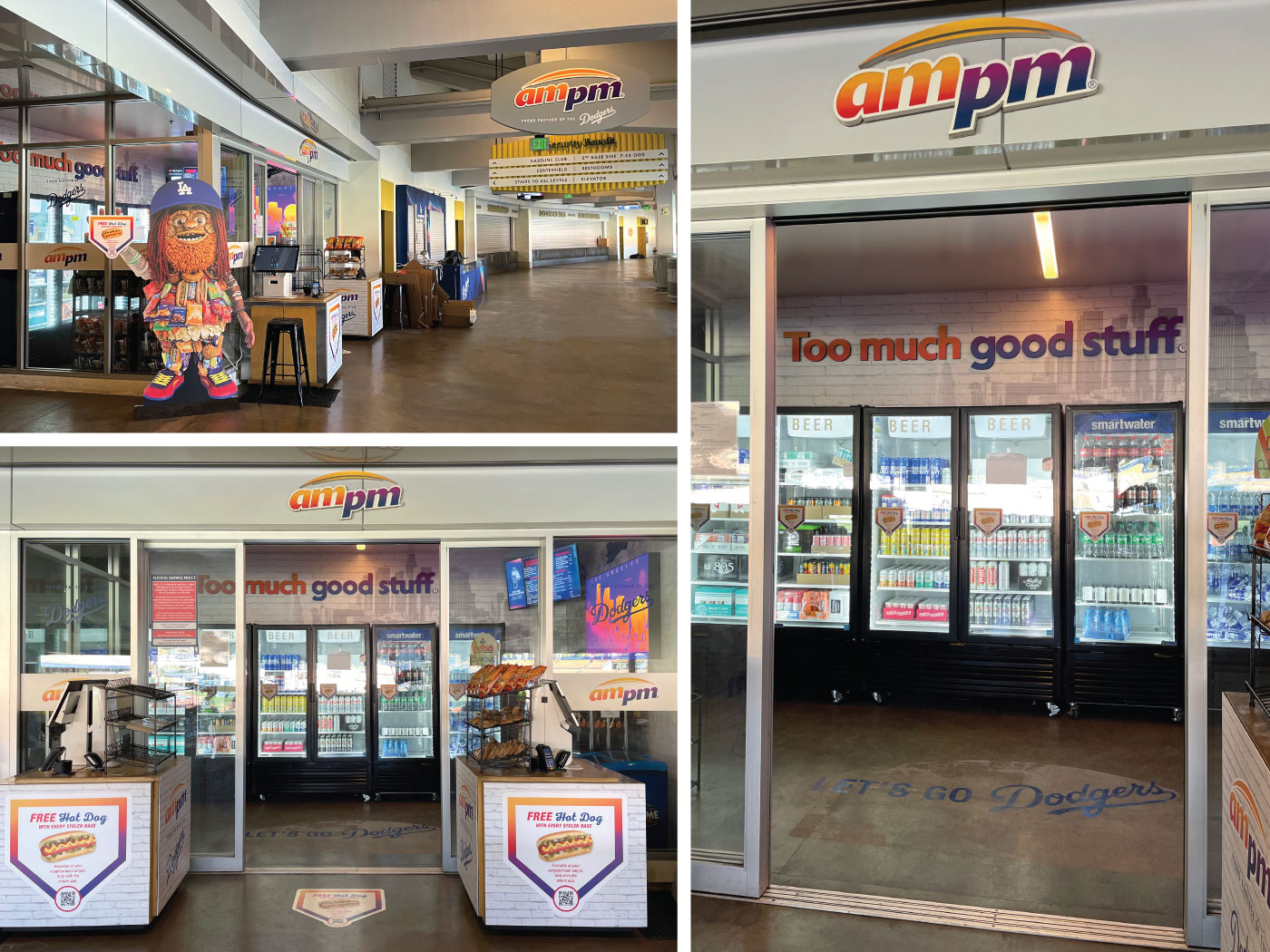 GSP and ampm Update Dodgers Stadium Stores