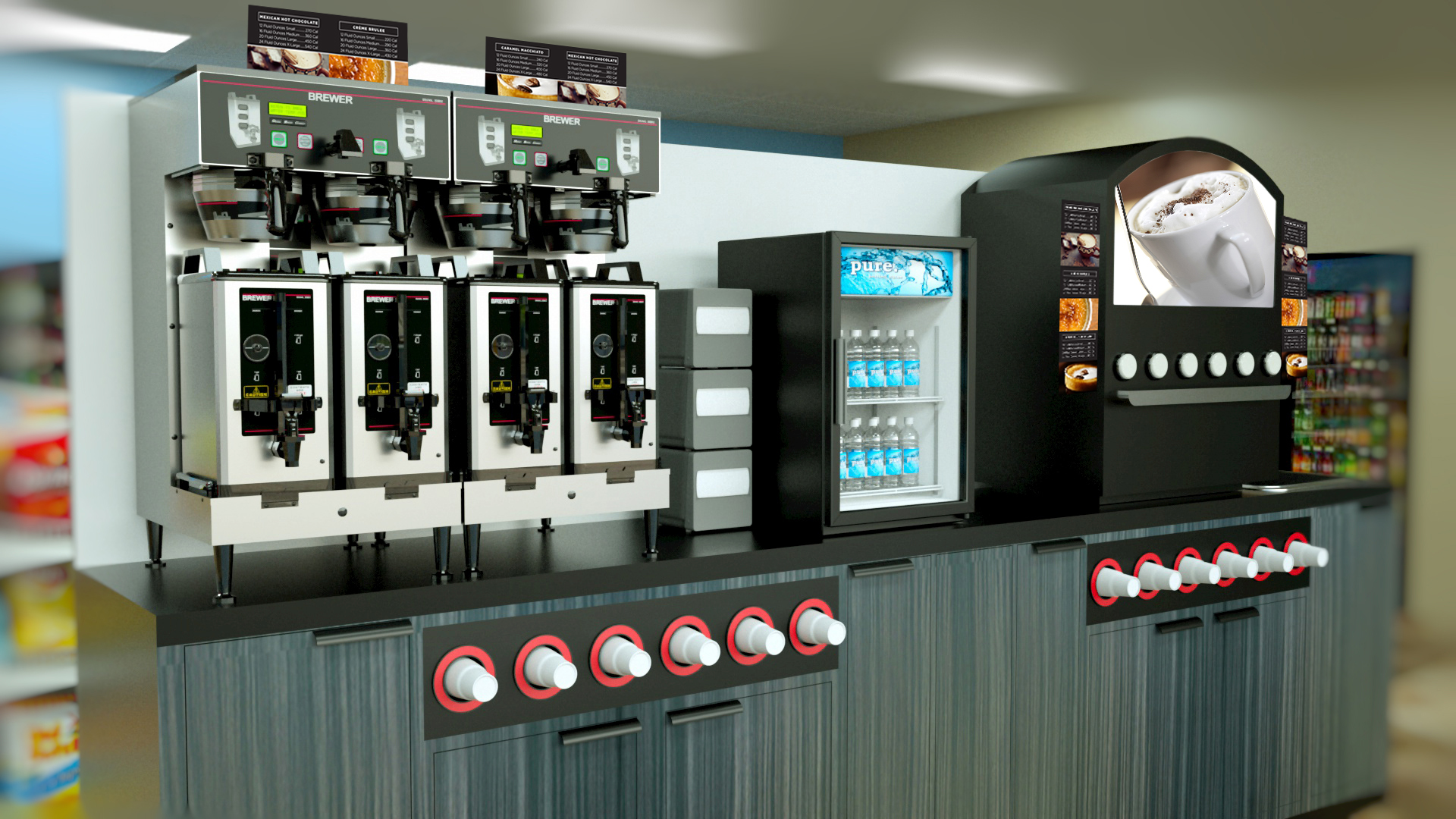 Coffee Bar Labels