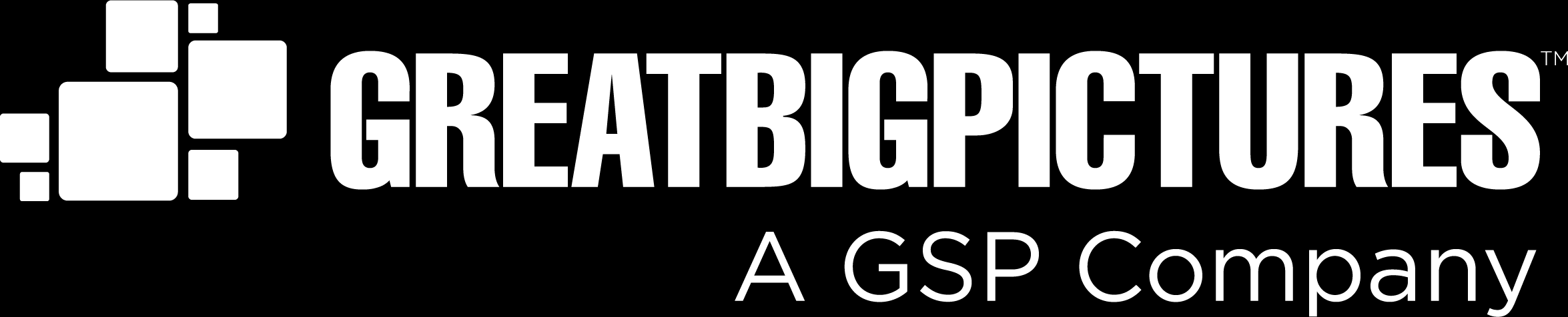 Great Big Pictures Logo White