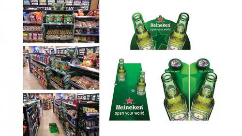Aisle Invaders and 3-D Floor Graphics