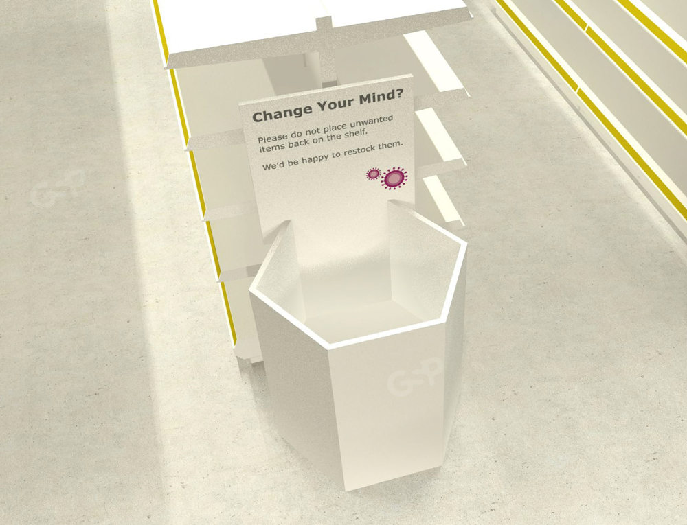 Restock Bins for Unwanted Items