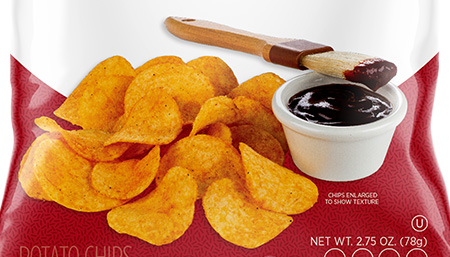 Private Brand Potato Chip Photo Shoot