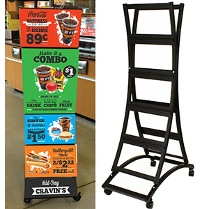 Home Depot Fuel Rolling Kiosk
