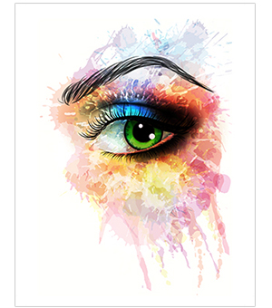 Eye Screen Print