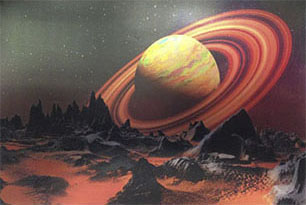 Saturn Digital Print