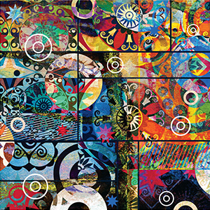 Mosaic Screen Print Mosaic Screen Print