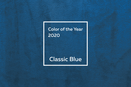 Pantone Classic Blue Color of The Year