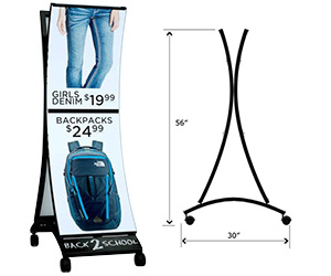 The rolling kiosk