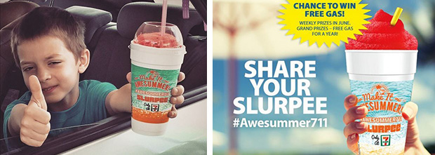 #Awesummer Summer Campaign Drives Slurpee Sales Increase